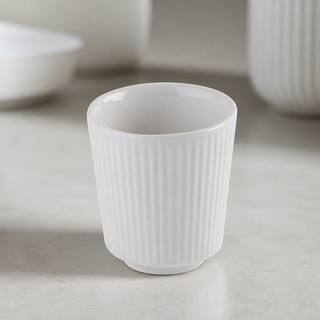 Commercial Unhandled Cups 118ml - Dishwasher Safe 12 Pack