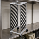 Commercial Racking Trolley 36 Tray Capacity for Food Transport