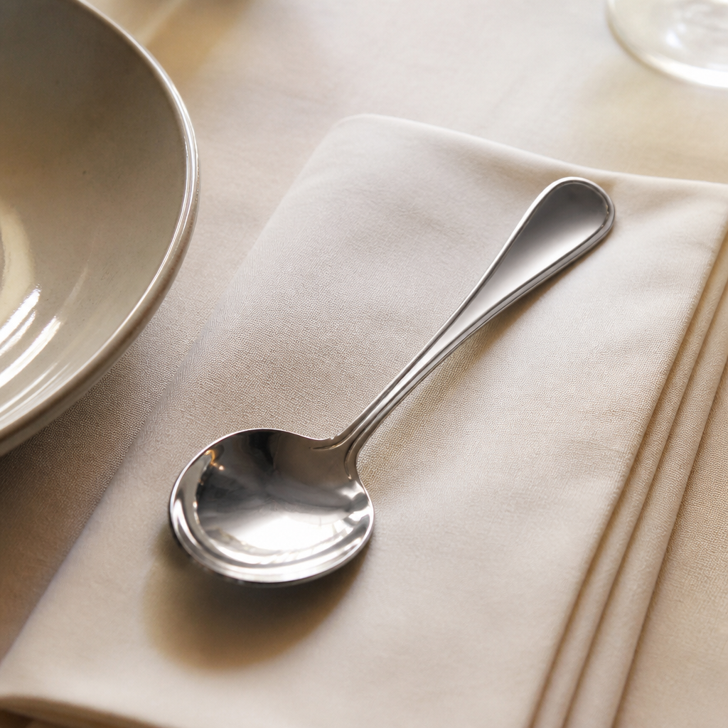 Commercial Soup Spoons 12 Pack 179mm Stainless Steel