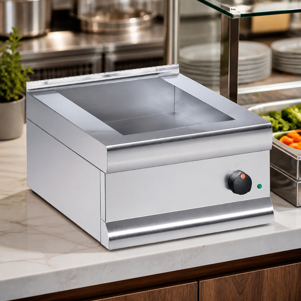 Commercial Bain Marie Base Unit 2x GN 1/2 Capacity