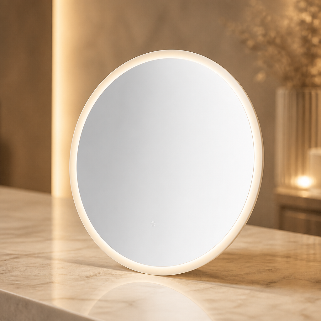 Commercial Round Wall Light 600mm Clear Glass Finish