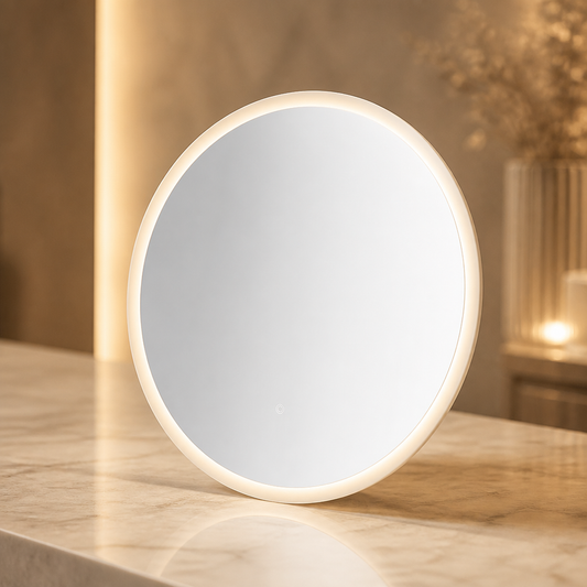 Commercial Round Wall Light 600mm Clear Glass Finish