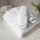 Extra Large Cotton Spa Robe and Slipper Set for Guests