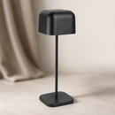 Commercial Table Lamp 300mm Cordless Aluminium Black