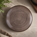 Commercial Stonecast Raw Coupe Plates 260mm Brown 12 Pack