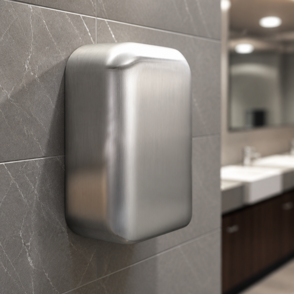 Commercial Hand Dryer 1kW with HEPA Filter and Stainless Steel