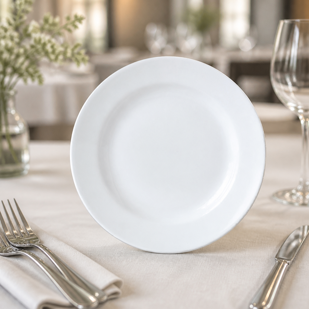 Commercial Harmony Plates 230mm - 24 Pack Porcelain