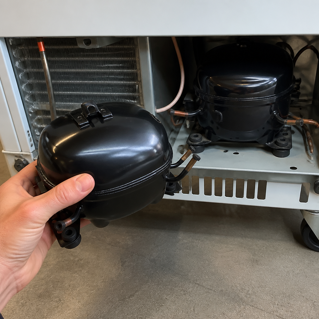 Commercial Chest Freezer Compressor R600a 220-240V 10kg