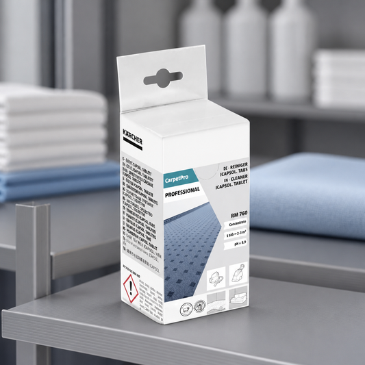Commercial Carpet Cleaner Tablets for Textile Floor Coverings