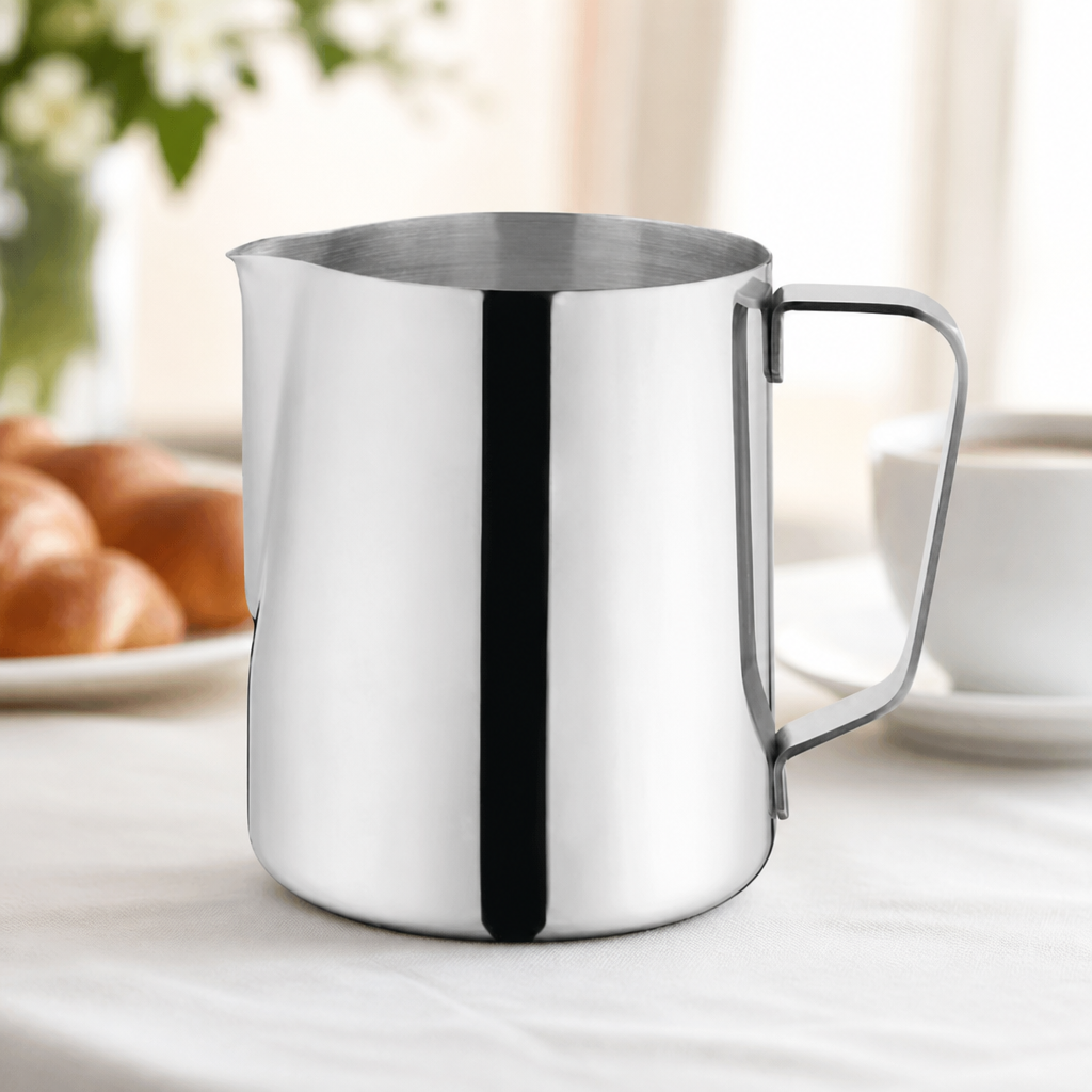 Commercial Stainless Steel Milk Jug 910ml for cafes and bars
