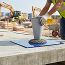 Premium Slump Cone Baseplate for Concrete Testing - Durable and Reliable Stability Support