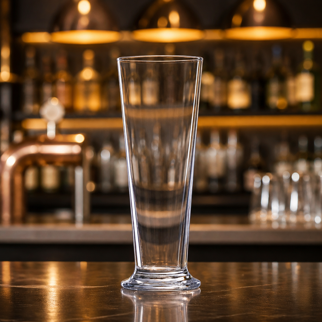 Commercial Pilsner Glasses 390ml Pack of 24 Durable Soda-Lime