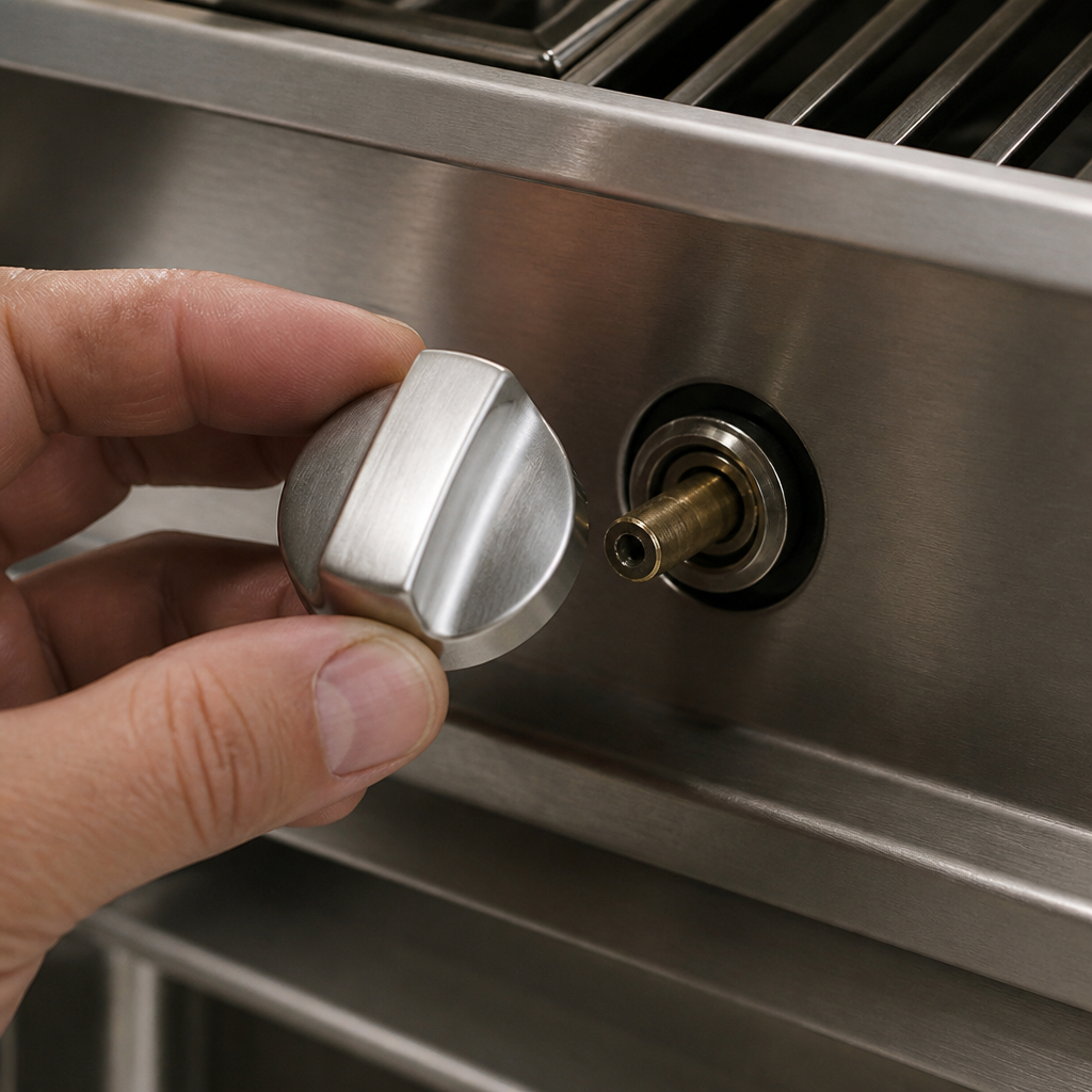 Commercial Chargrill Dial Replacement Part Zinc Alloy 42mm