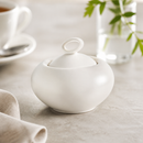 Commercial Sugar Bowl With Lid 200ml 7oz - 6 Pack