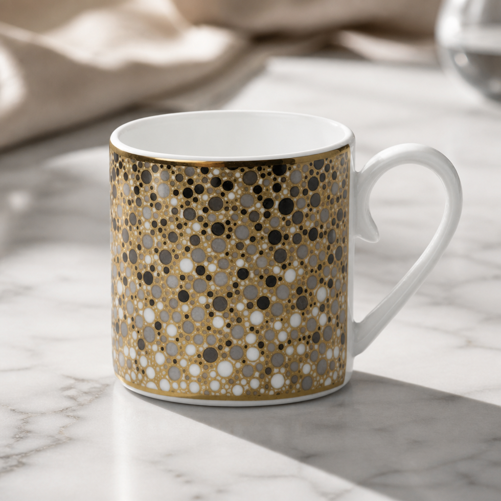 Commercial Fizz Coffee Can 100ml - Elegant Bone China Set