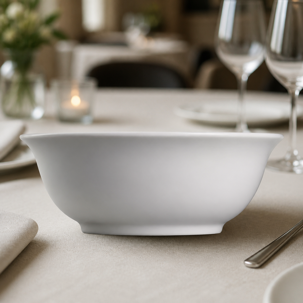 Commercial Salad Bowls 235mm - 6 Pack Serving Dishes