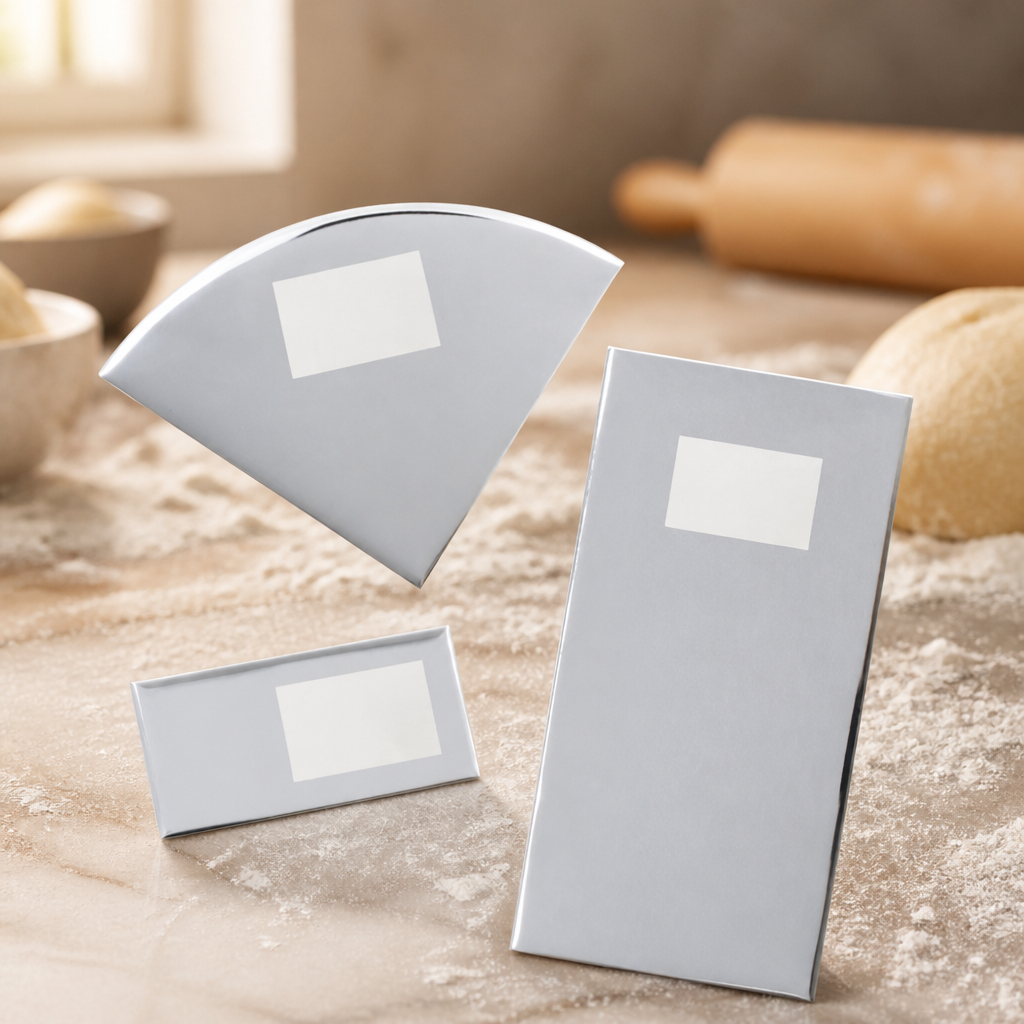 Mini Flexible Icing Side Scrapers 3 Pack for cake decorating