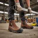 Premium Heavy Duty Dealer Boot with Composite Midsole and Fibreglass Toe Cap for Ultimate Protection - Sizes 3-14