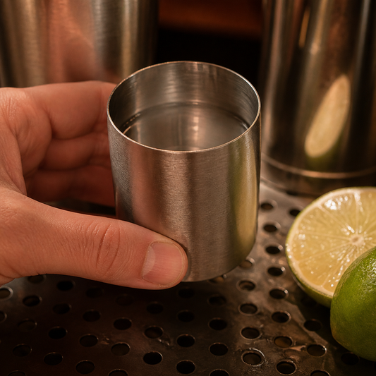 Commercial Stainless Steel Thimble Measure 71ml Jigger