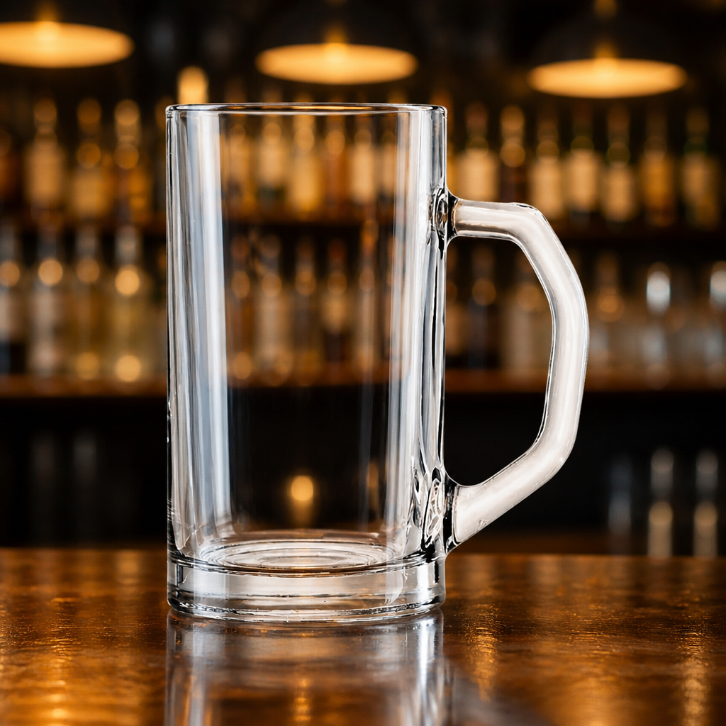 Commercial 640ml Beer Mugs Tankards - 6 Pack