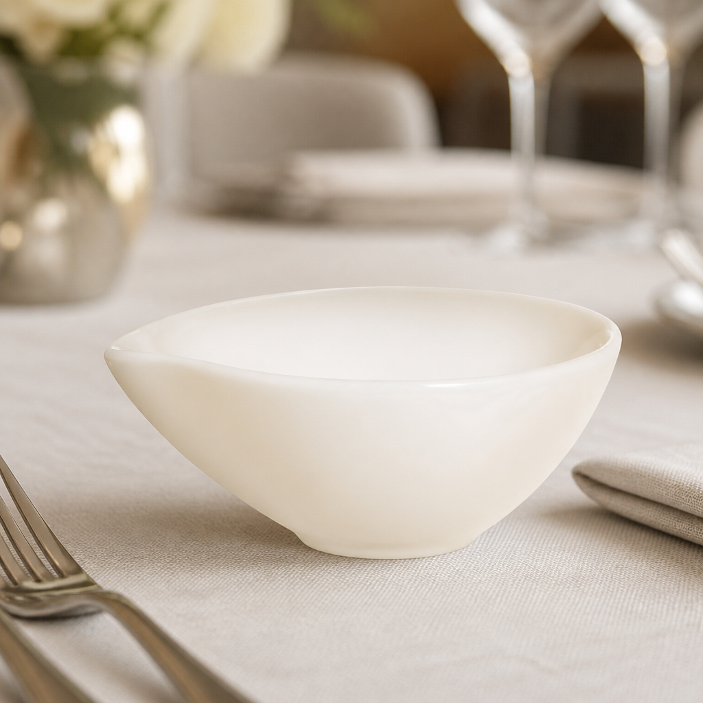 24 pack of 100mm porcelain commercial appetizer bowls