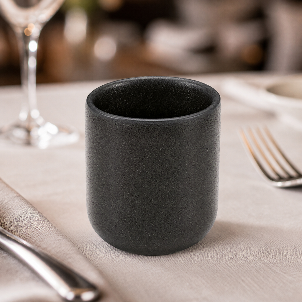 Commercial Handleless Espresso Cups 100ml - 6 Pack