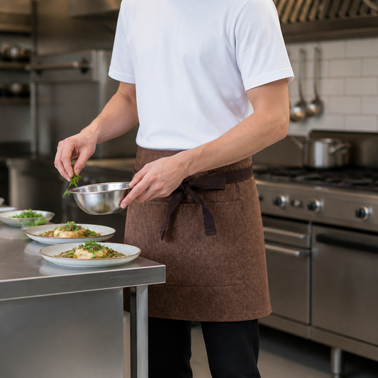 Cotton Denim Waist Apron 430mm x 700mm Commercial Use