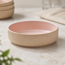 Commercial Nara Rose Bowls 120mm - 6 Pack Stoneware Set