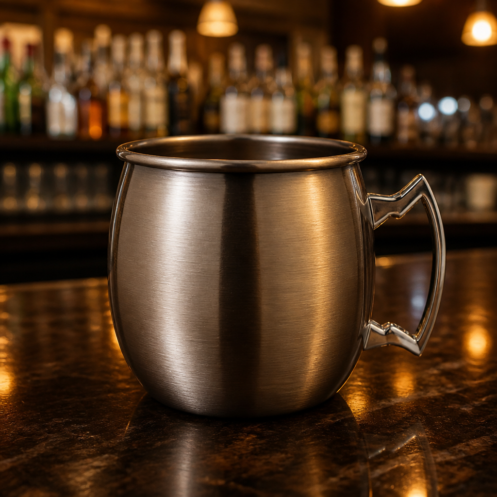 500ml Antique Brass Plated Commercial Moscow Mule Mug