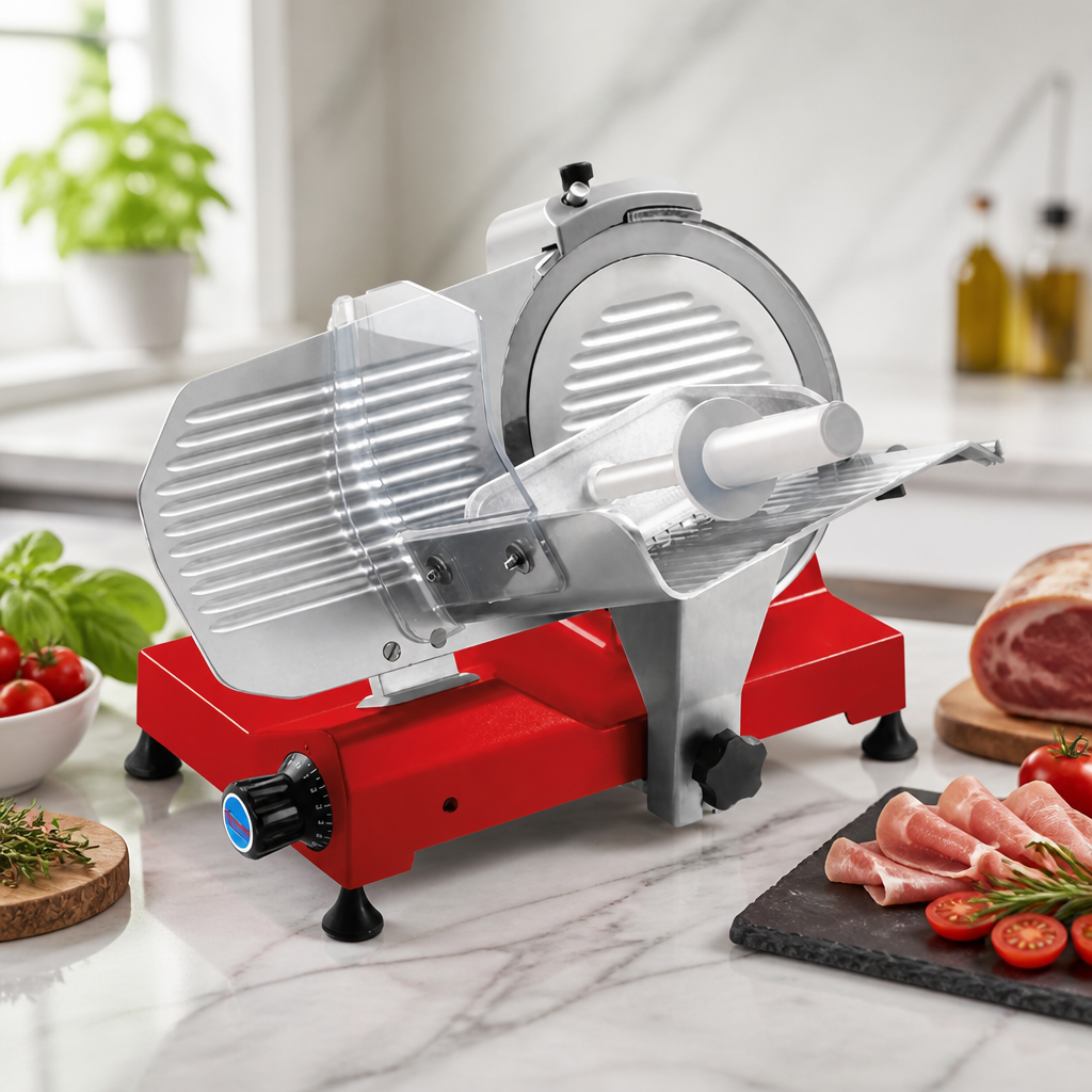 Commercial Meat Slicer with 250mm blade capacity