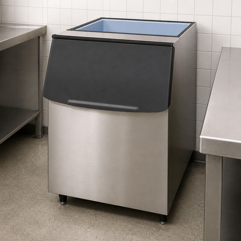 Commercial Ice Maker Storage Bin with 217kg capacity