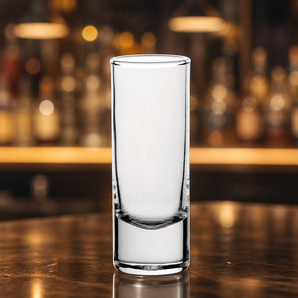 Commercial Tall Shot Glasses 60ml - 48 Pack