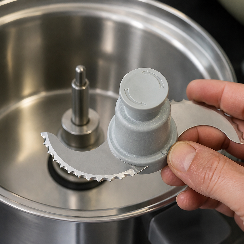 Genuine Coarse Serrated S Blade for commercial food processor