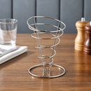 Commercial Stainless Steel Wire Chip Cone Holder 175mm High