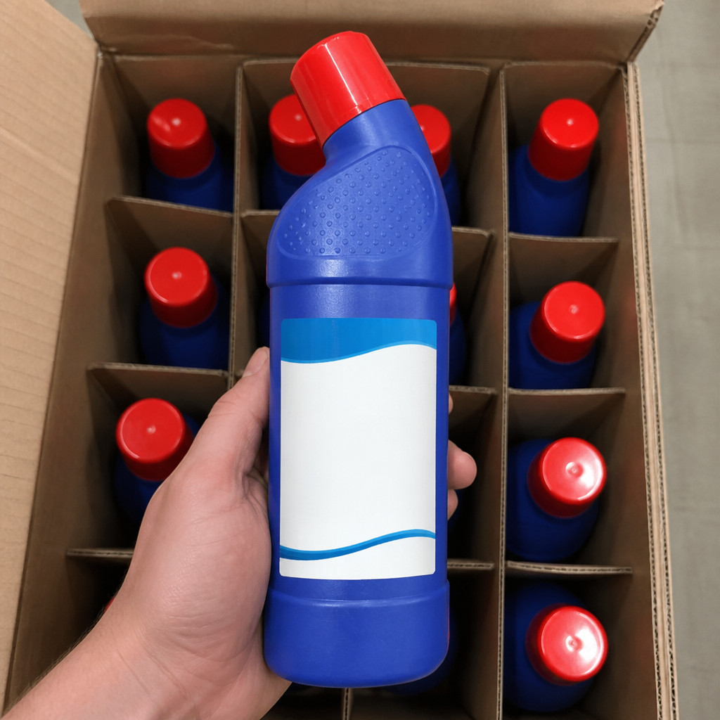 Thick Bleach 750ml cleaning solution for washrooms