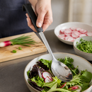 340mm Commercial Stainless Steel Serving Spoon with Black Handle