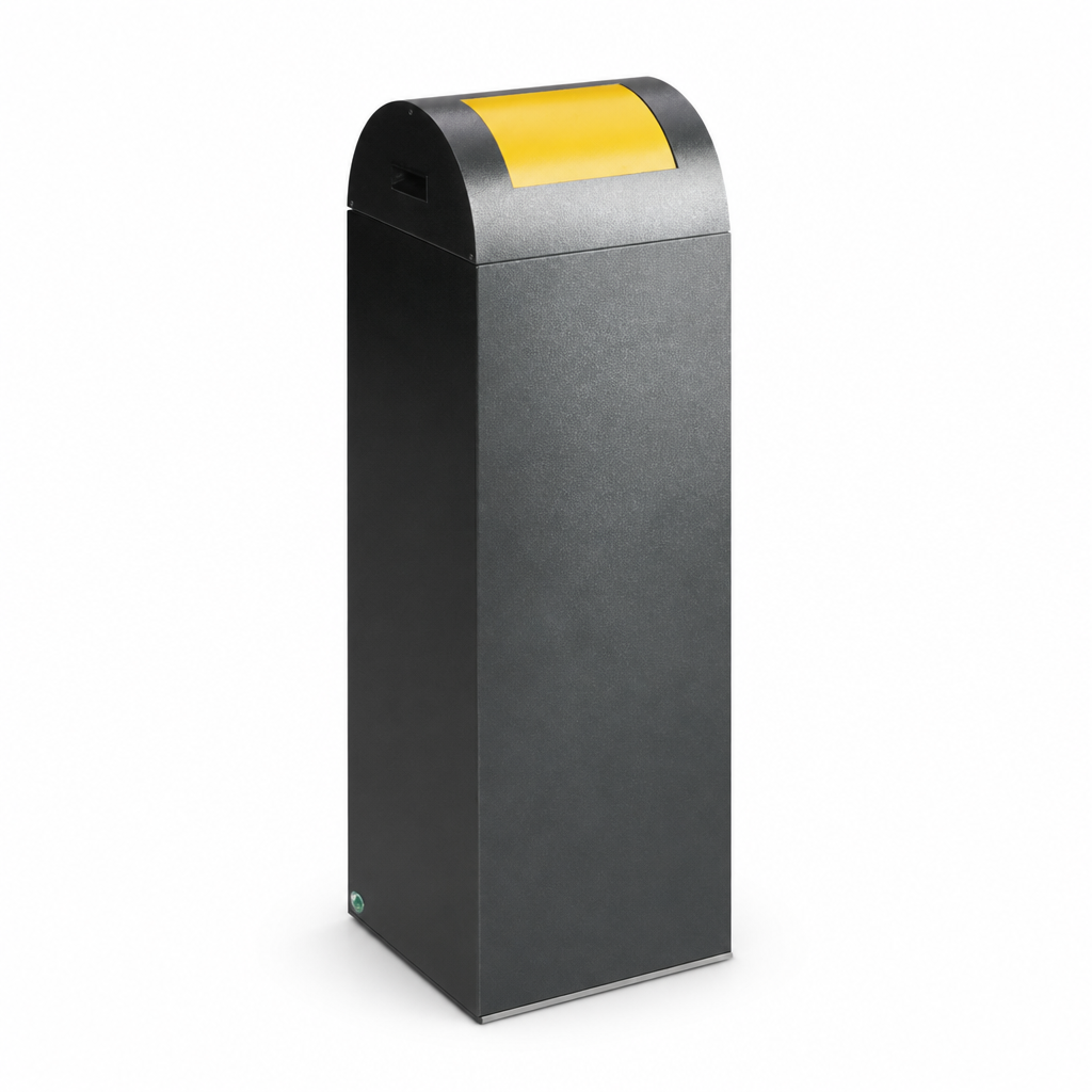 85L Indoor Recycling Bin With Coloured Lid Options
