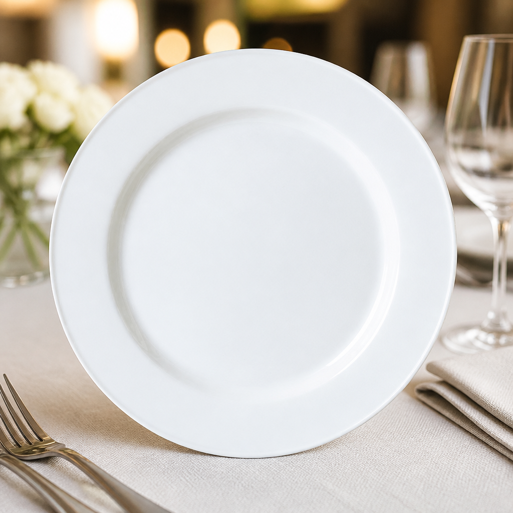 Commercial Slimline Plates 270mm - 24 Pack