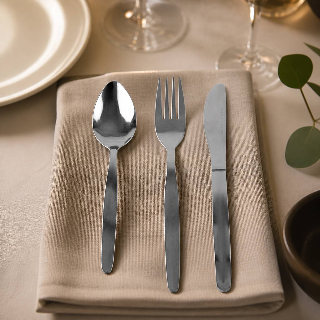 Commercial Cutlery Sample Set - 18/0 Stainless Steel