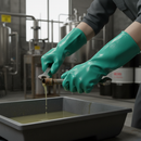 Premium Chemical Resistant Gauntlet with Enhanced Grip and Comfort for Industrial Use