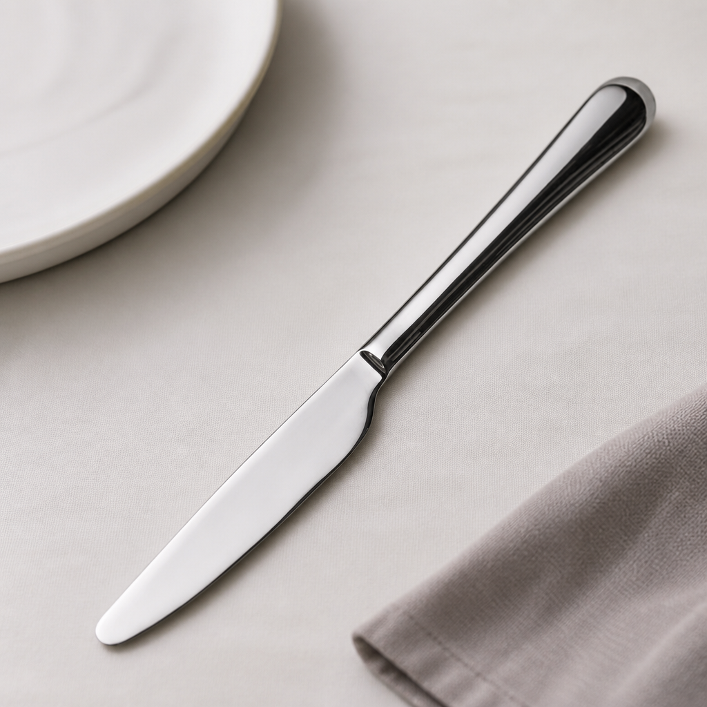 Commercial Dessert Knife 197mm Pack of 12 Corrosion Resistant
