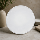 Commercial Raw Recycled Clay Coupe Plates 280mm - 6 Pack
