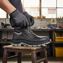 Premium Heavy Duty Ankle Boots Safety Shoes with Composite Toe Cap and Anti-Slip Sole, Sizes 38-47