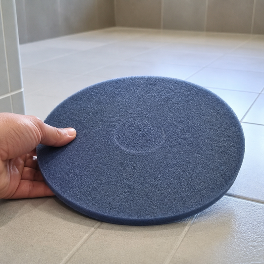 Commercial Rotary Cleaner Pads Blue 5 Pack for Floor Cleaning