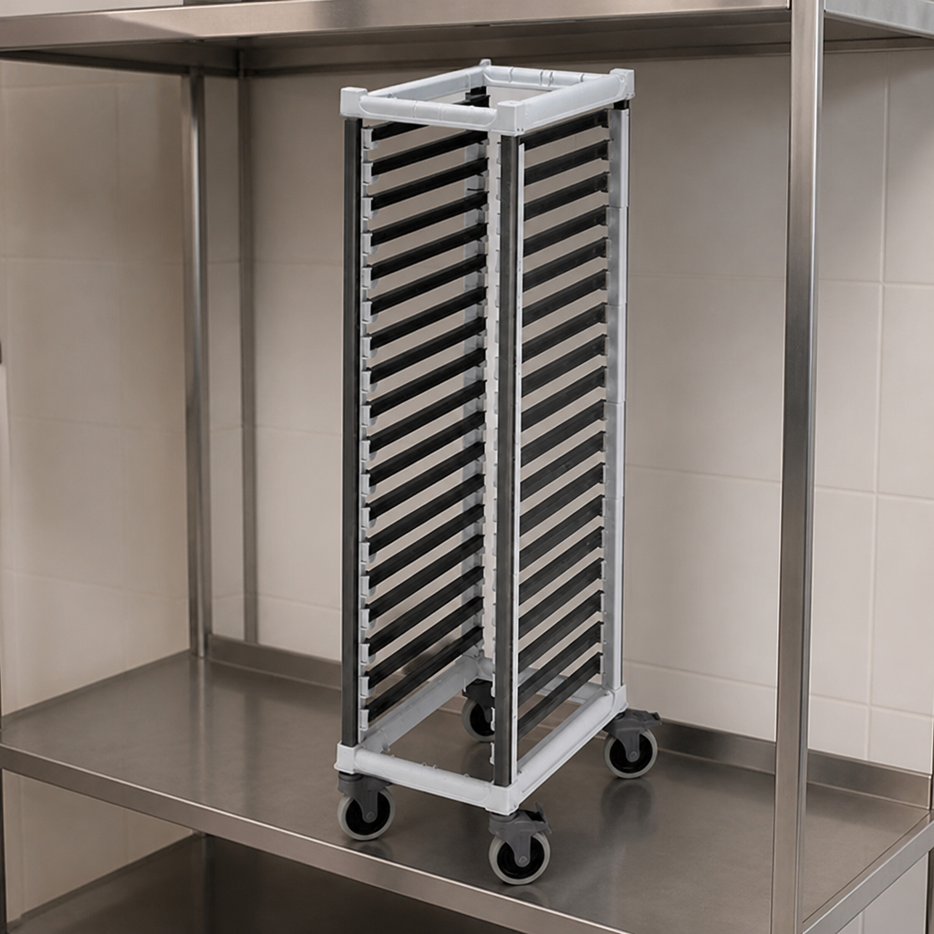Commercial Gastronorm Trolley with 18 tray capacity