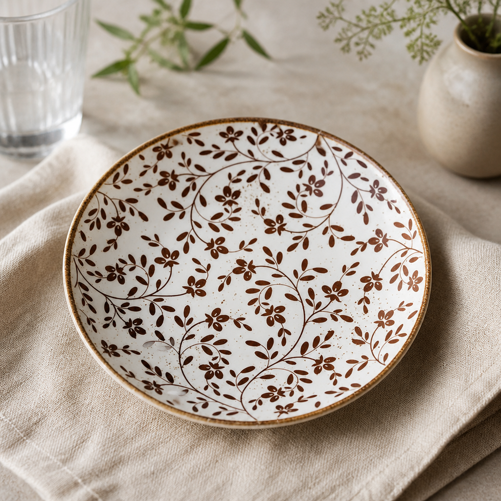 Commercial 255mm Coupe Bowls Brown - 12 Pack