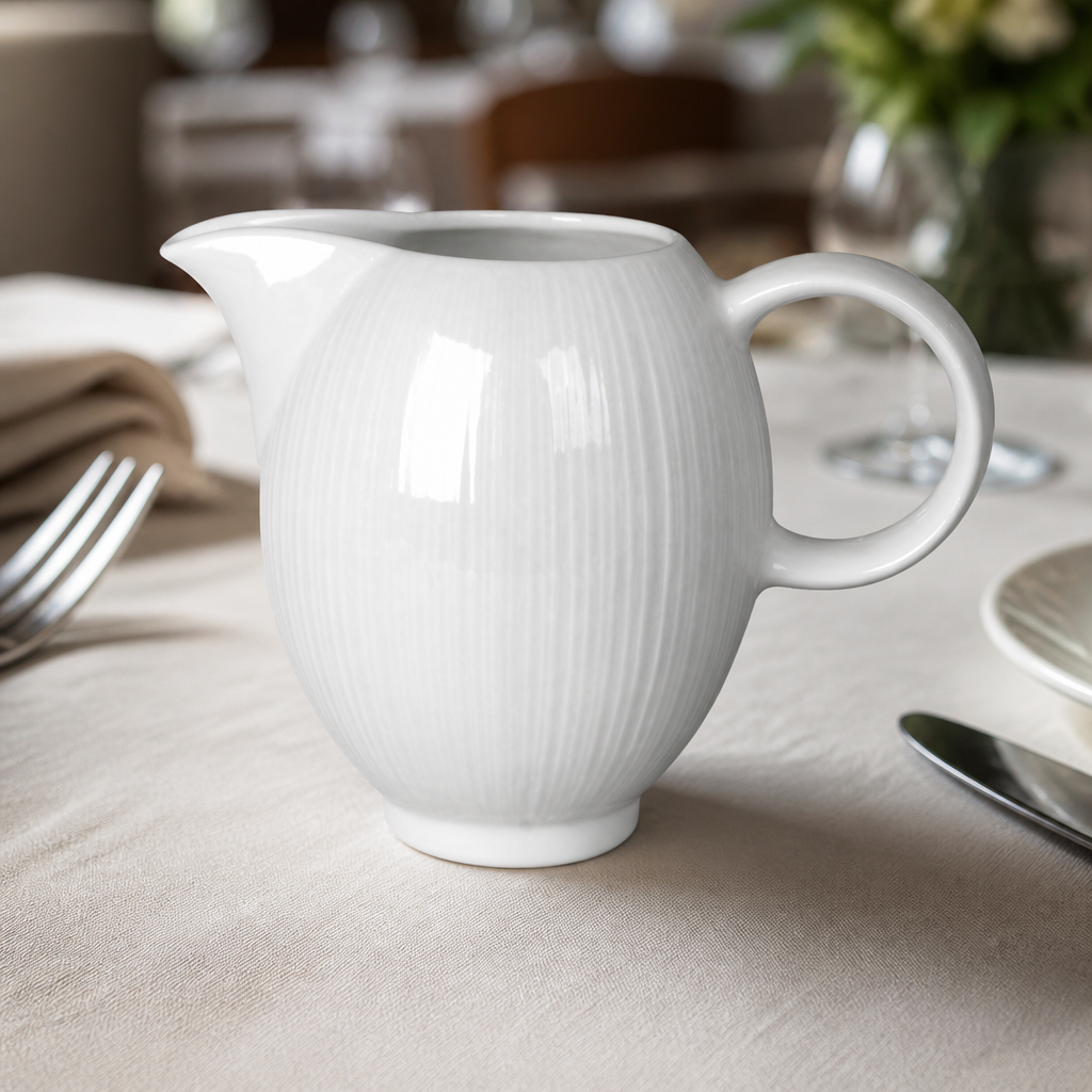 12 pack of 285ml elegant commercial catering jugs