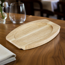 Hevea Wooden Trivet Board 260x165mm for Commercial Use