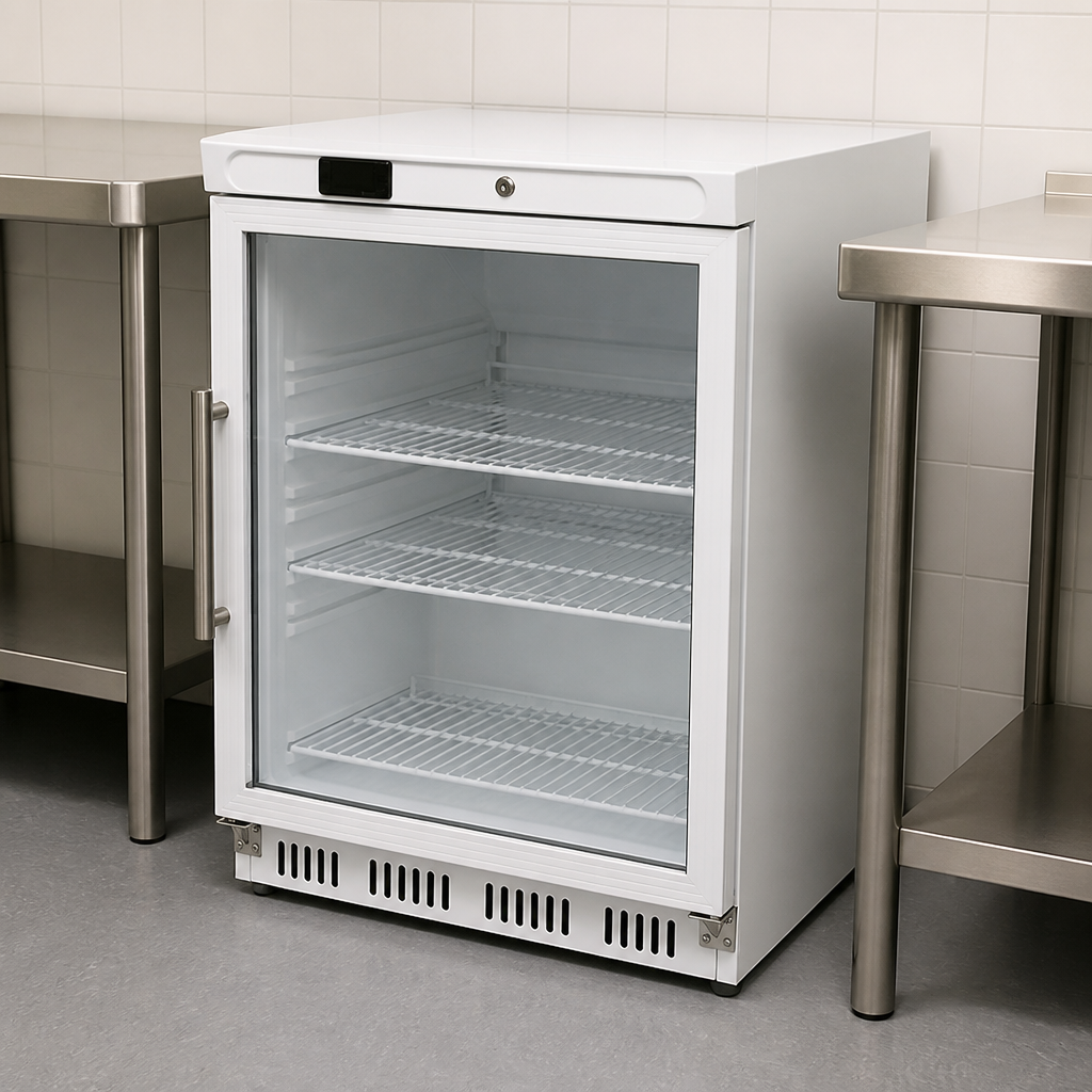 150Ltr Commercial Under Counter Display Fridge