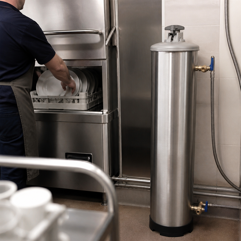 20L Commercial External Water Softener for Dishwashers